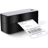 Omezizy Thermische labelprinter 10,2 x 15,2 cm labelprinter voor kleine bedrijven, thermische verzendlabelmaker, compatibel met UPS, USPS, FedEx, Shopify, Ebay Work with Windows, Mac