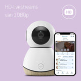 Maxi-Cosi See Babyfoon, Babymonitor met camera (1080p HD) en audio, Wi-Fi-babymonitor, Livestreams, Onderdeel van Maxi-Cosi Connected Home - Compatibel met Alexa en Google Assistant