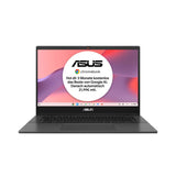 ASUS Chromebook CM1 Laptop | 14" Full-HD Display | MediaTek Kompanio 520 | 4 GB RAM | 128 GB eMMC | ARM G52 MC2 | ChromeOS | QWERTZ toetsenbord | Gravity Grey