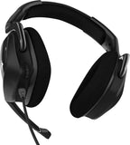 Corsair Void Elite RGB USB Gaming Headset (7.1 Surround Sound, iCUE RGB-Verlichting, Microvezel en geheugenschuim oorkussens, voor PC, Xbox One, PS4, Switch en Mobiele appraten), zwart