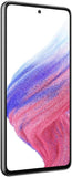 Samsung Galaxy A53 5G Smartphone Android Display Infinity-O FHD+ Super AMOLED 6,5 inch-scherm, 6 GB RAM en 128 GB uitbreidbaar intern geheugen, batterij 5.000 mAh, zwart (Awesome Black) [Italiaanse versie].