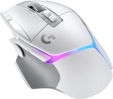 Logitech G G502 X PLUS LIGHTSPEED Draadloze RGB Gaming Muis - Optische muis met LIGHTFORCE hybride schakelaars, LIGHTSYNC RGB, HERO 25K gaming sensor, voor PC - macOS/Windows - Wit