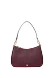 Ralph Lauren schoudertas voor dames, model Danni Shoulder Bag Medium 431883768, van leer.