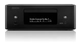 Denon RCD-N12DAB Compacte installatie, hifi-versterker, cd-speler, internetradio, muziekstreaming, HEOS multiroom, Bluetooth en WLAN, AirPlay 2, Alexa compatibel, Zwart