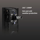 Aqara Video Deurbel G4 (belletje bijgeleverd), 1080p FHD HomeKit beveilgide video-deurbelcamera, plaatselijke gezichtsherkenning, ondersteunt Apple Home, Alexa, Google, SmartThings, Gray