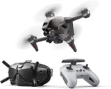 DJI FPV Combo- First-Person View Drone Flycam Quadrocopter UAV, 4k Video, Superbreed 150° Gezichtsveld, Meeslepende Vliegervaring, OcuSync 3.0 Transmissiesysteem, Noodrem en zweven