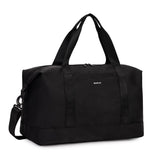 ECOHUB Easyjet Handbagage Tas 45x36x20, 30L Opvouwbare Reistas, Onder Stoel Flight Bag, Waterdicht Weekendtas met Verwijderbare Natzak, Sporttas Cabinetas Dames Heren, Patent Aangevraagd(Zwart)