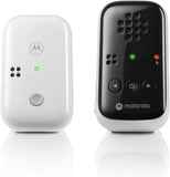 Motorola Nursery BabyPhone PIP10-230V - Draagbare Ouderunit - 300 Meter Bereik - Incl. 2 Voedingen - Plastic - Wit