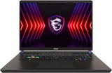 Msi Vector 17 HX A14VFG-234XES Gaminglaptop, 17 inch, 16:10 QHD+ 240 Hz (Intel Core i7-14700HX, 32 GB RAM, 1 TB SSD, RTX 4060-8 GB, zonder besturingssysteem) Cosmos Gray, Spaans QWERTY-toetsenbord