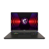 Msi Vector 17 HX A14VFG-234XES Gaminglaptop, 17 inch, 16:10 QHD+ 240 Hz (Intel Core i7-14700HX, 32 GB RAM, 1 TB SSD, RTX 4060-8 GB, zonder besturingssysteem) Cosmos Gray, Spaans QWERTY-toetsenbord