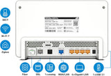 AVM FRITZ!Box 5690 Pro Wi-Fi 7 Premium router met triband (2,4 GHz, 5 GHz, 6 GHz) tot 18,5 Gbit/s, voor glasvezel en DSL-aansluitingen, WLAN mesh, DECT-basis, Duitstalige versie)