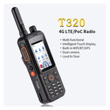 T320 Radio 4G LTE Netwerk Walkie Talkie 50 Km 100 Km POC Transceiver Dual Sim-kaart Slimme Telefoon For Jacht Duidelijk Geluid(Walkie-talkies+case)