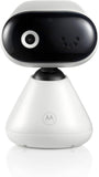 Motorola Nursery PIP1000 Babyfoon met Camera - Baby Camera met App Besturing - Baby Monitor - Nachtvisie, Digitale Zoom, Slaapliedjes en Twee-Weg Communicatie - Wandmontage - Wit