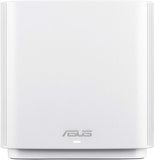 ASUS ZenWiFi AC Tri-Band Mesh WiFi6 (CT8 White 1PK), Dekking tot 1.350 sq.ft of 3+kamers, 3Gbps, WiFi, Levensduur gratis netwerkbeveiliging en ouderlijk toezicht, 4X gigabit-poorten, 3 SSID's