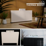 STARLYF Therma Boost radiatorversterker, radiatorversterker, verhoogt de verwarmingsefficiëntie, bespaart energie, oplaadbaar via USB (alleen kabel 1,6 m), geen installatie nodig (4500 mAh)