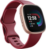 Fitbit Versa 4 - Sportieve smartwatch met ingebouwde gps en een batterijduur tot 6 dagen. Compatibel met Android en iOS.