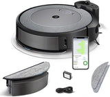 iRobot Roomba Combo i5 (i5172) Robotstofzuiger en Dweilrobot - Werkt met Spraakassistent (Alexa) - Gepersonaliseerde suggesties - Per kamer schoonmaken - Ideaal voor dierenharen en harde vloeren