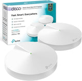 TP-Link Deco M9 Plus Whole Home Mesh Wi-Fi with Built-in Smart Home Hub, Up to 4500 sq ft Coverage, Works with Amazon Echo/Alexa, Wi-Fi Booster, Antivirus and Parental Controls, Pack of 2