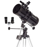 Celestron 21049 PowerSeeker 127EQ Reflectortelescoop, Zwart