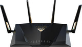 ASUS RT-BE88U Dual-band WiFi 7 AiMesh Extendable Prestatie Router, 4K-QAM, MLO, Dual 10G poorten, SFP+, Vier 2.5G poorten, Vier 1G poorten, Netwerkbeveiliging zonder abonnement, VPNs