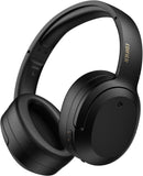 Edifier W820NB Plus Hybrid Active Noise Cancelling Headphones - LDAC Codec - Hi-Res Audio Wireless & Wired - Fast Charge - 49H Playtime - Over Ear Bluetooth V5.2 Headphones- Black