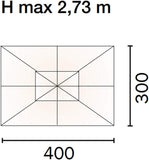 Ombrellone Moia Ombrellone Braccio 3x4 E5037