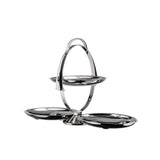 Alessi | AM37 Anna Gong, Vouwstandaard, 18/10 staal, gepolijst, 27 centimeter, zilver