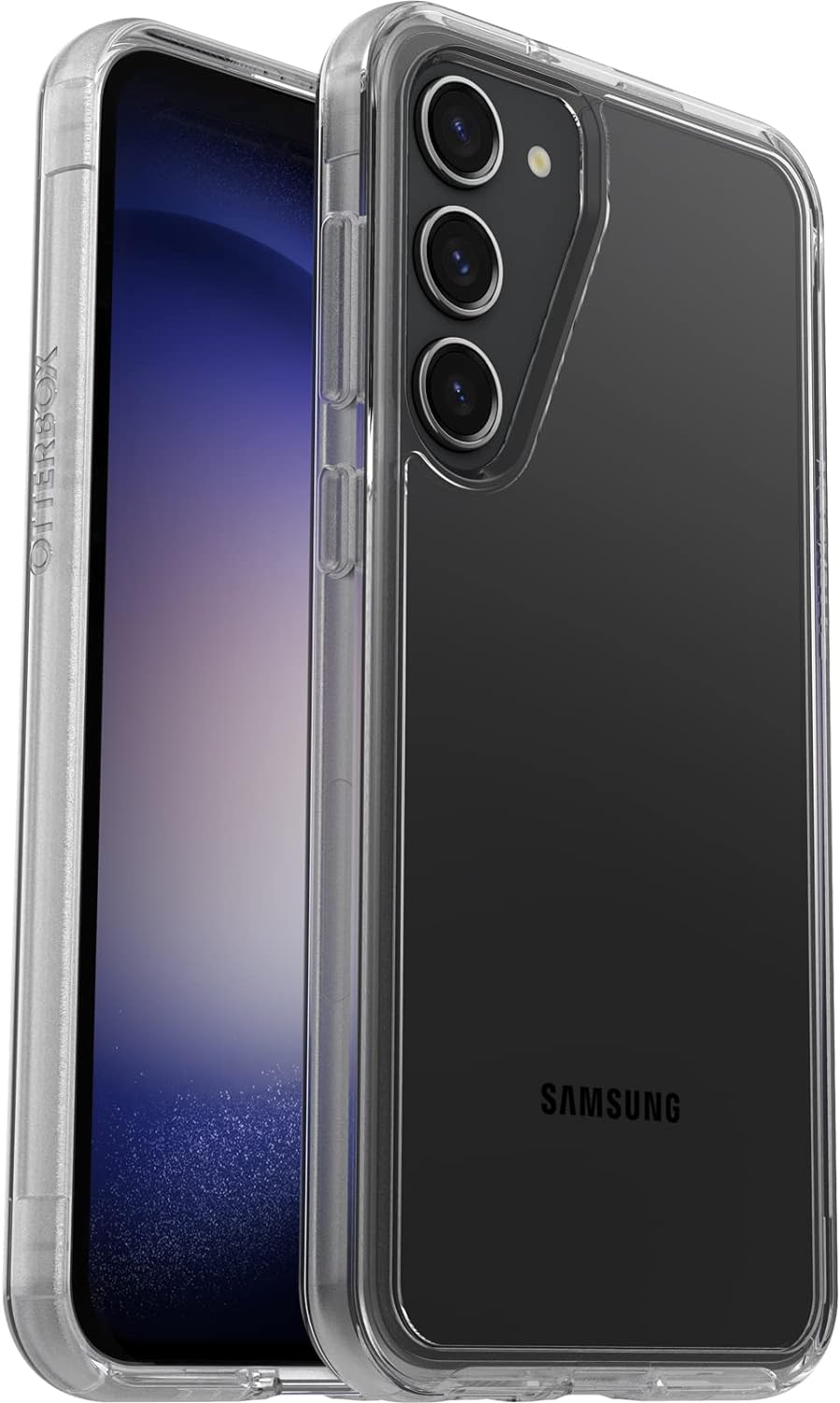 OtterBox Symmetry Case voor Samsung Galaxy S24 Ultra, Schokbestendig, Valbestendig, Beschermende dunne hoes, 3x Getest volgens militaire standaard, Zwart, Zonder Verpakking