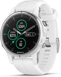 Garmin Fenix 5S Plus Sapphire Smartwatch, Wit