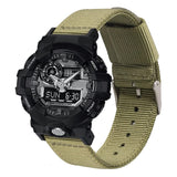 Tyogeephy Nylon horlogeband compatibel met Casio G-Shock GA-150 800 DW5600 6900 GD-110 G-8900 GLS8900 armband, sportarmbanden riem