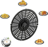 Air Fryer-bakmat, reservemand luchtfriteuse, vervangende grillpan, Air Fryer vervangende grillpan, herbruikbare luchtfriteuse-inzetstukken, voor koken, grillen, keuken, braden (22 cm)