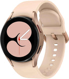 Samsung Galaxy Watch4 BT Smartwatch rond Bluetooth Wear OS, roterende lunette naakt fitness tracker fitness 40mm roségoud