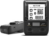 NETUM Draagbare Label Printer 58Mm Bluetooth Thermische Label Printer Met Oplaadbare Batterij Voor Barcode Kantoor Magazijn Verzending Kleding Sieraden Labels Printing NT-G5