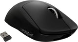 Logitech G PRO X SUPERLIGHT Draadloze Gaming Muis, gemaakt voor esports HERO 25K Sensor, Ultra Lichtgewicht 63g, programmeerbare knoppen, tot 70u batterijduur, ZERO-ADDITIVE PTFE FEET, PC/Mac - Zwart