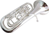 BB Euphonium Compenseren Systeem Verzilverd Euphonium Horns 3 + 1 Piston Muziekinstrumenten Professional Euphonium