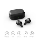 BANG & OLUFSEN & Beoplay EX Draadloze Bluetooth Oordopjes met Microfoon,Active Noise Cancellation en USB-C Charger, Waterdichte In-Ear Hoofdtelefoon, tot 20 uur afspeeltijd,eén maat,Zwart Antraciet