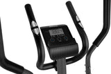 Zipro Volwassenen magnetische crosstrainer Shox tot 120 kg, zwart, één maat, eenheidsmaat