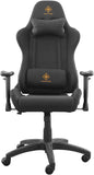 DELTACO Gaming stoel Racing - PC gamingstoel - bureaustoel (nylon, armleuning, ergonomisch, in hoogte verstelbaar, nekkussen, ergonomisch), 69 x 66 x 123-132 cm