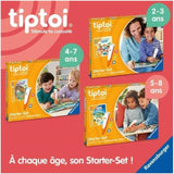 Ravensburger - tiptoi® - starterset - lezer + boek zoeken en vinden 'Mijn wereld' - elektronisch educatief spel, zonder scherm - vanaf 2 jaar - Franse versie - 00174