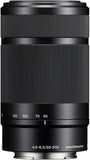 Sony SEL55210B.AE Tele-Zoomlens, (55-210 mm, F4.5-6.3, OSS, APS-C, Geschikt Voor A6000, A5100, A5000 En Nex Series, E-Mount, Zwart