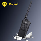 Retevis RT86 Walkie Talkie, Portofoon Professionele Groot Bereik, 2600mAh, Scherm, Noodalarm, Krachtige Oplaadbare Walkietalkie voor Volwassenen, Industrie (Zwart, 2 Stuks)