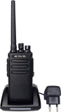 Retevis RT81 DMR Digitale Walkie Talkie, IP67 Waterdicht, Draagbare Lange Afstand Digitale/Analoge Bidirectionele Radio, 2200mAh Portofoon Walky Talky voor Skiën, Skaten(Zwart, 1 Stuks)