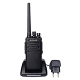 Retevis RT81 DMR Digitale Walkie Talkie, IP67 Waterdicht, Draagbare Lange Afstand Digitale/Analoge Bidirectionele Radio, 2200mAh Portofoon Walky Talky voor Skiën, Skaten(Zwart, 1 Stuks)