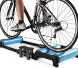 Inklapbare Bike Trainer - Fiets Rollers opvouwbare fiets fiets Training Bracket Trainer MTB wegfietsen Roller hometrainer Station Resistance Exercise Fitness Machine,A