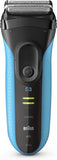 Braun Series 3 Scheerapparaat Voor Mannen, ProSkin, Elektrisch Scheerapparaat, Men Shaver, 3040s, Zwart/Blauw