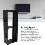 Game Storage Tower, Universal Games Storage Tower, Tot 24 Games 4 Controllers 2 Headset Multifunctionele Dual Layer Video Game Controller Storage Stand