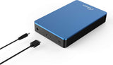 Sonnics 3TB USB 3.0 Externe Desktop Harde Schijf voor Vensters PC, Mac, XBOX ONE & PS4, Blauw