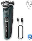 Philips Shaver Series 5000 - Elektrisch Wet & Dry-scheerapparaat voor heren, met uitklapbare trimmer, oplader en reisetui (model S5884/35)