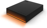 Seagate FireCuda Gaming Hard Drive, 2TB, Externe Harde Schijf, USB 3.2, Gen 1, RGB-ledverlichting voor pc, 3 jaar Rescue Services (STKL2000400)