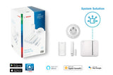 Bosch Smart Home-Security-starterset met app-bediening (compatibel met Apple), wit
